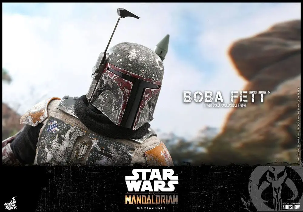Star Wars The Mandalorian akční figurka 1/6 Boba Fett 30 cm fotografii produktu