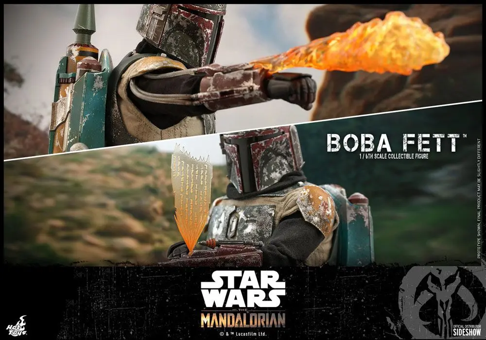 Star Wars The Mandalorian akční figurka 1/6 Boba Fett 30 cm fotografii produktu