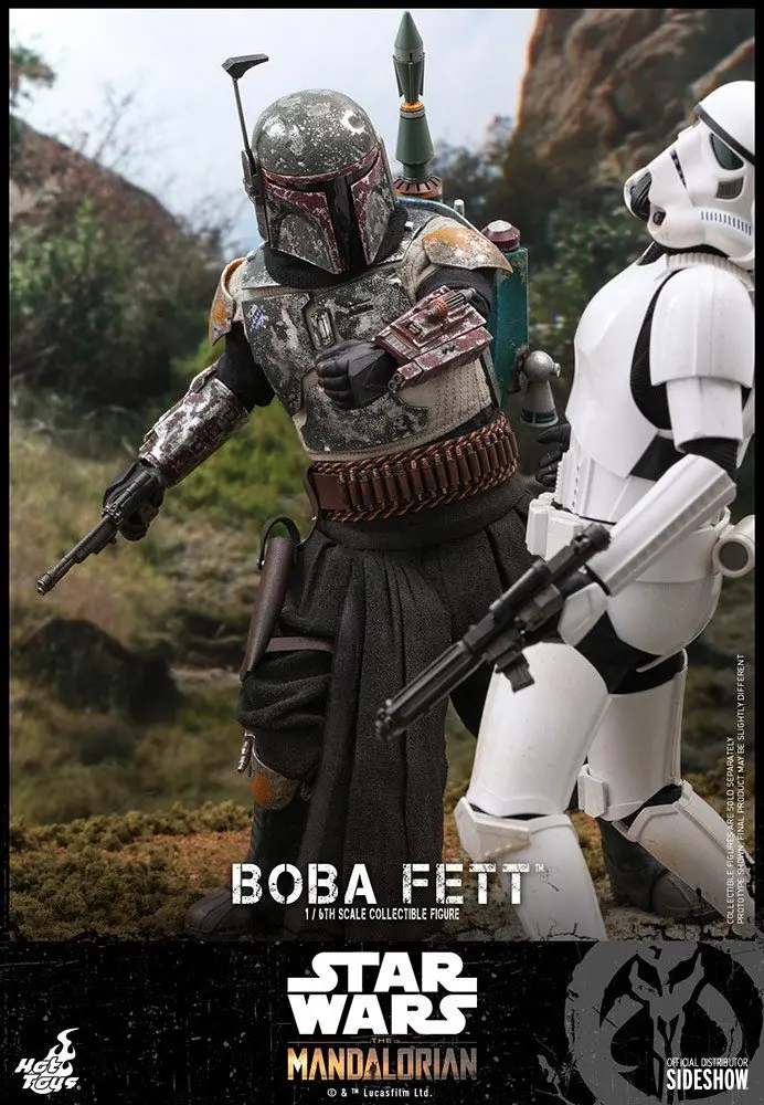 Star Wars The Mandalorian akční figurka 1/6 Boba Fett 30 cm fotografii produktu