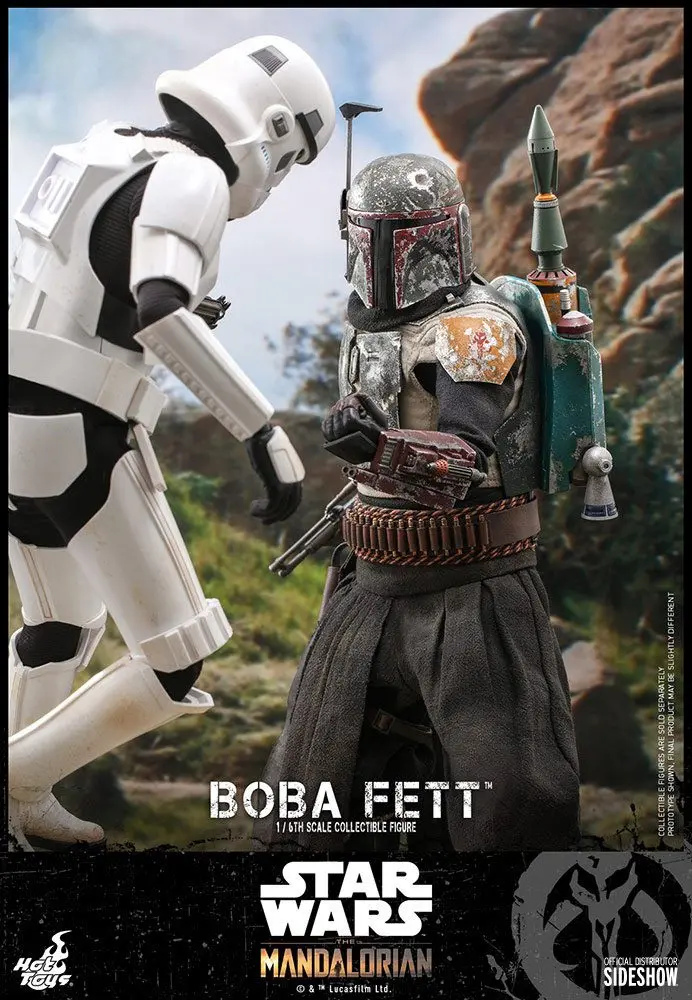 Star Wars The Mandalorian akční figurka 1/6 Boba Fett 30 cm fotografii produktu