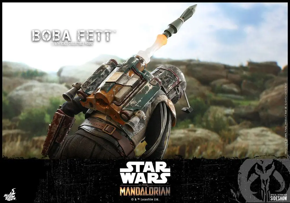 Star Wars The Mandalorian akční figurka 1/6 Boba Fett 30 cm fotografii produktu