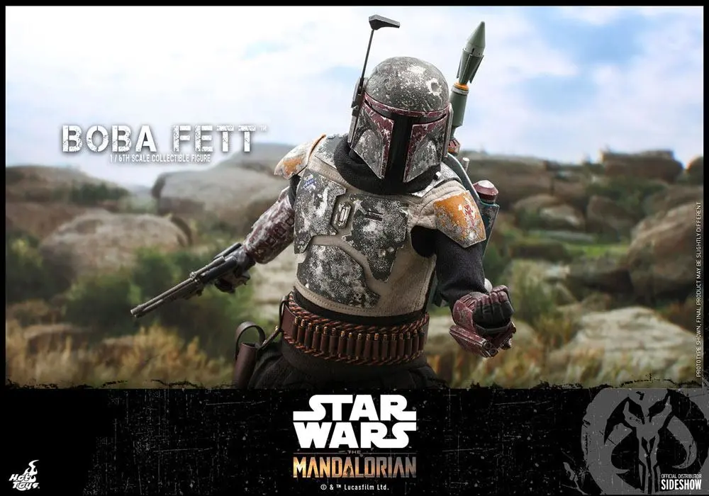 Star Wars The Mandalorian akční figurka 1/6 Boba Fett 30 cm fotografii produktu