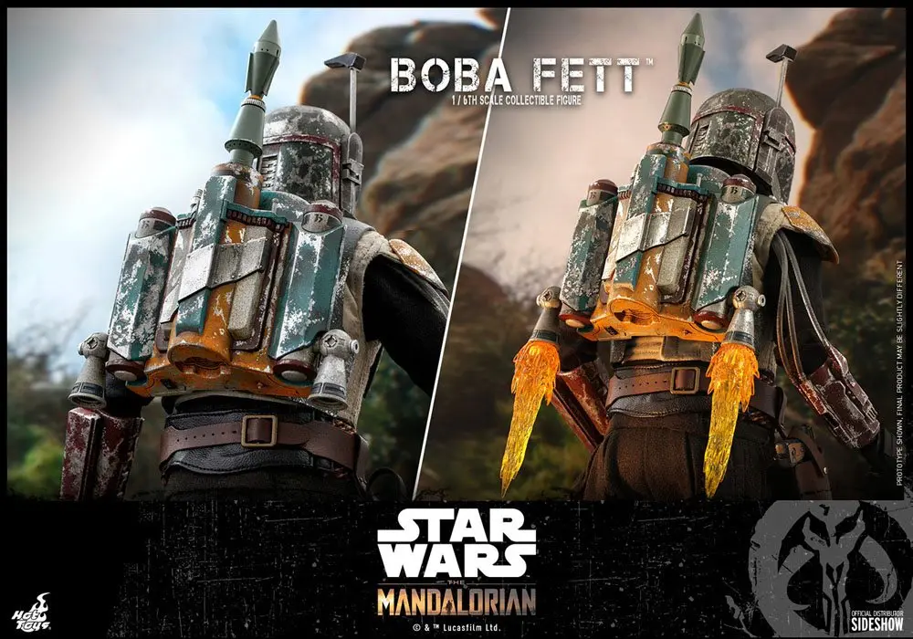 Star Wars The Mandalorian akční figurka 1/6 Boba Fett 30 cm fotografii produktu