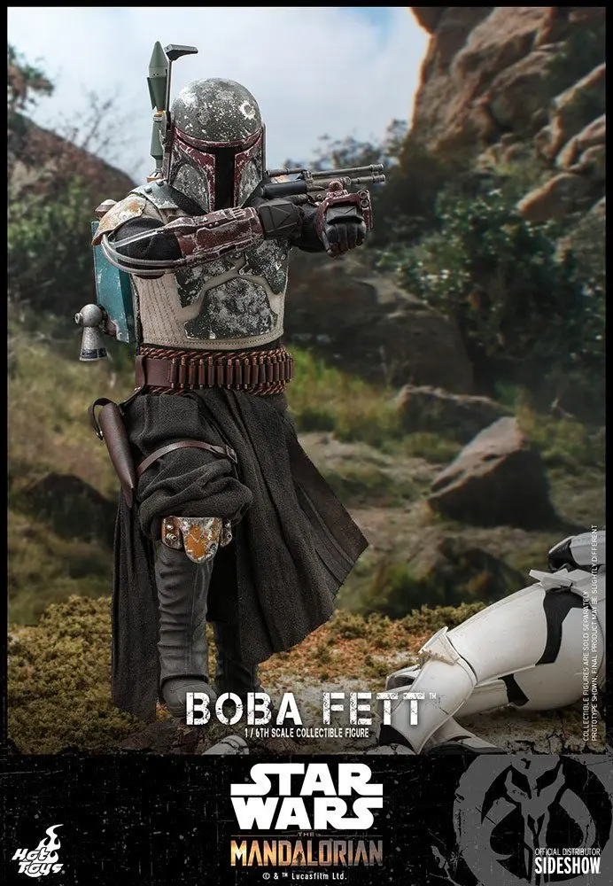 Star Wars The Mandalorian akční figurka 1/6 Boba Fett 30 cm fotografii produktu