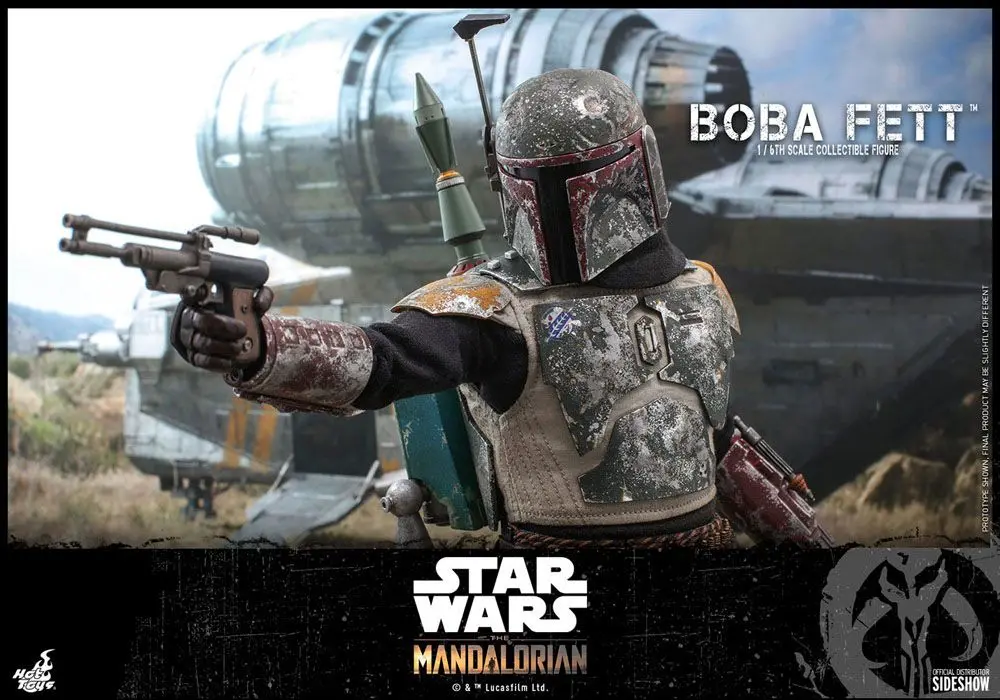 Star Wars The Mandalorian akční figurka 1/6 Boba Fett 30 cm fotografii produktu