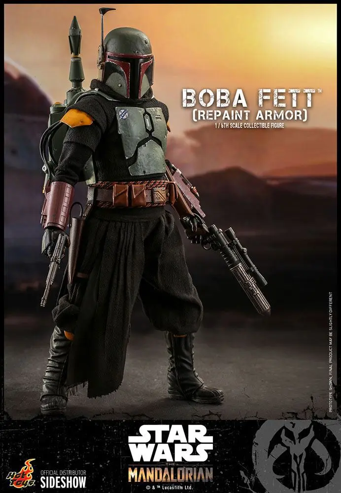 Star Wars The Mandalorian akční figurka 1/6 Boba Fett (Repaint Armor) 30 cm fotografii produktu