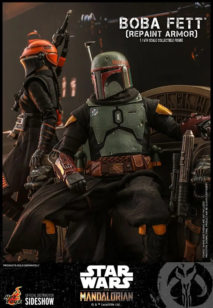 Star Wars The Mandalorian akční figurka 1/6 Boba Fett (Repaint Armor) 30 cm fotografii produktu