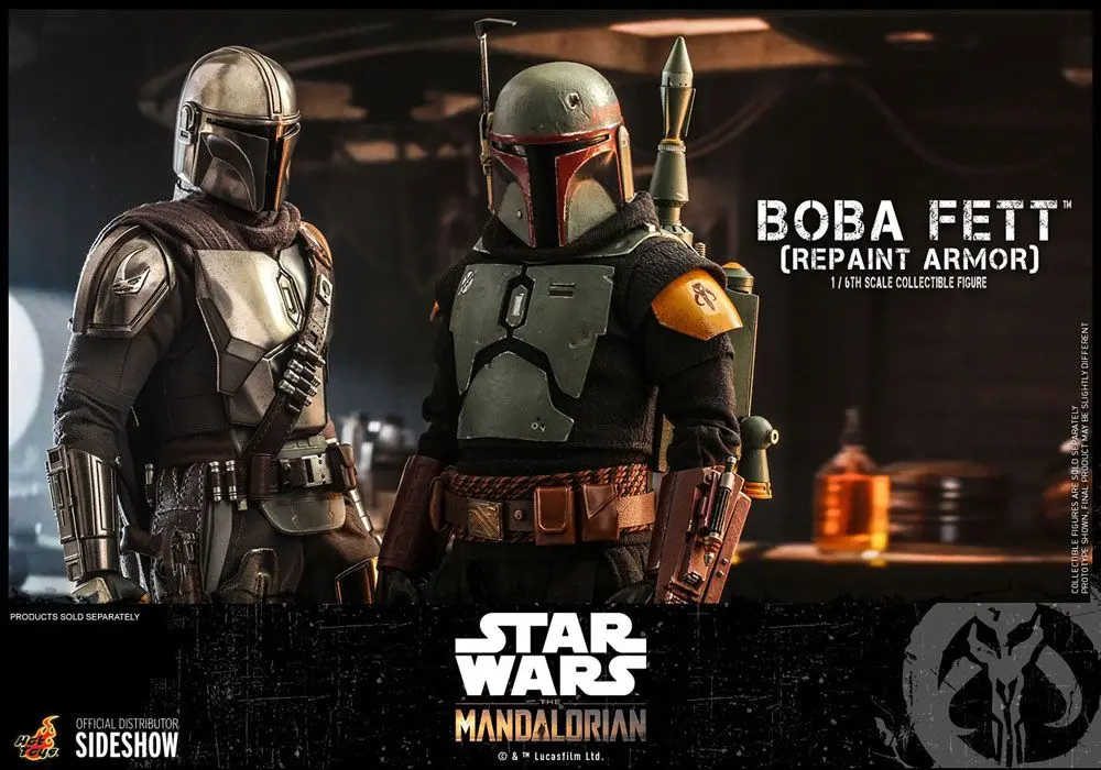 Star Wars The Mandalorian akční figurka 1/6 Boba Fett (Repaint Armor) 30 cm fotografii produktu