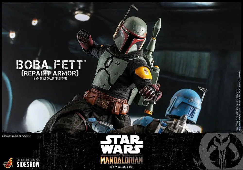 Star Wars The Mandalorian akční figurka 1/6 Boba Fett (Repaint Armor) 30 cm fotografii produktu