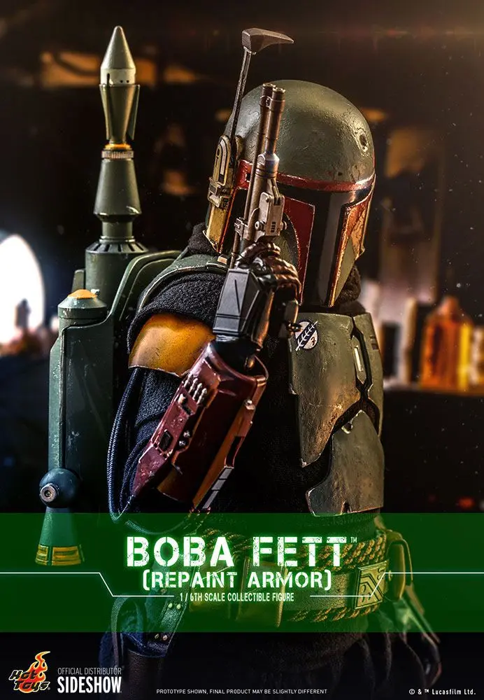 Star Wars The Mandalorian akční figurka 1/6 Boba Fett (Repaint Armor) 30 cm fotografii produktu