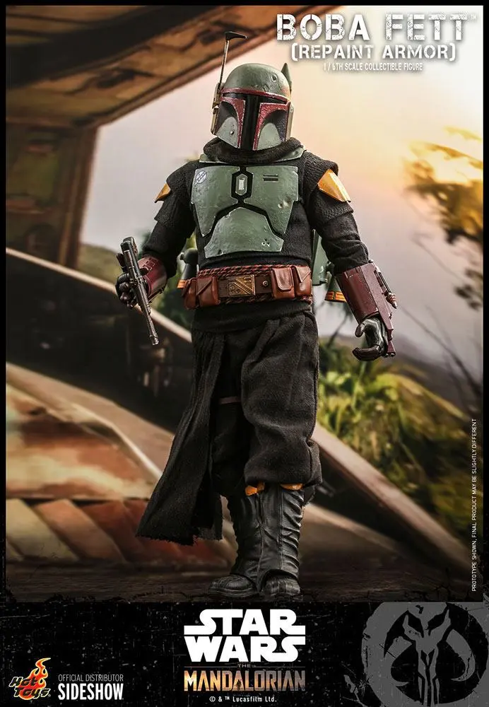 Star Wars The Mandalorian akční figurka 1/6 Boba Fett (Repaint Armor) 30 cm fotografii produktu