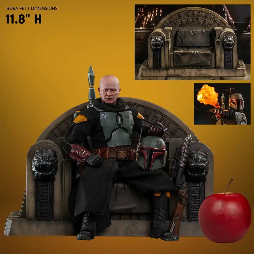 Star Wars: The Mandalorian Akční figurka 1/6 Boba Fett Repaint Armor and Throne Special Edition 30 cm fotografii produktu
