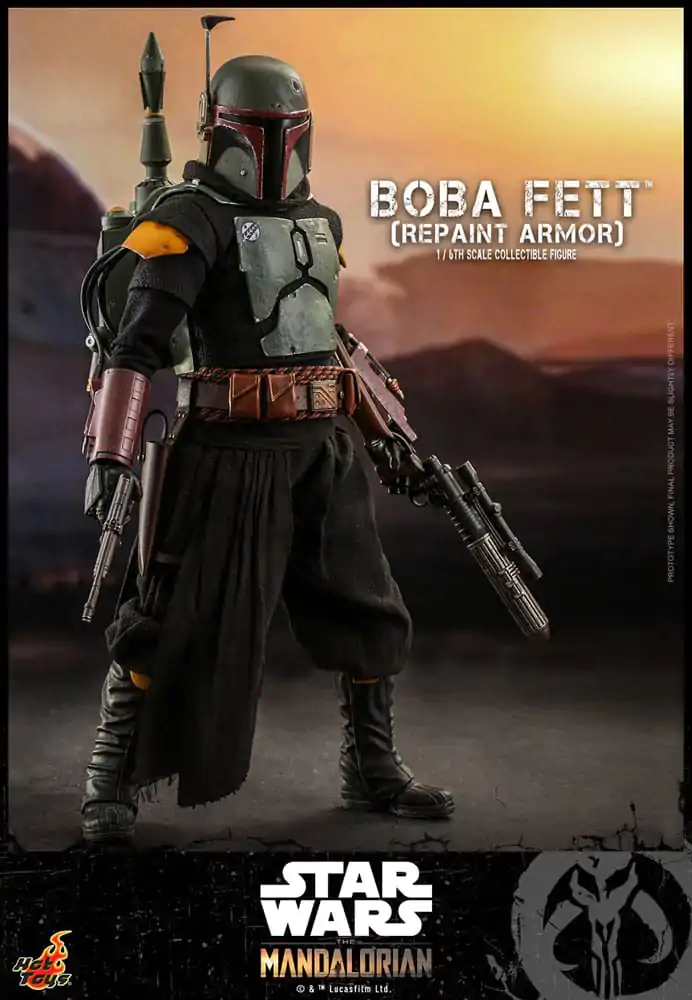 Star Wars: The Mandalorian Akční figurka 1/6 Boba Fett Repaint Armor Special Edition 30 cm fotografii produktu