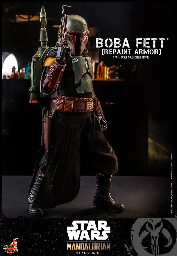 Star Wars: The Mandalorian Akční figurka 1/6 Boba Fett Repaint Armor Special Edition 30 cm fotografii produktu