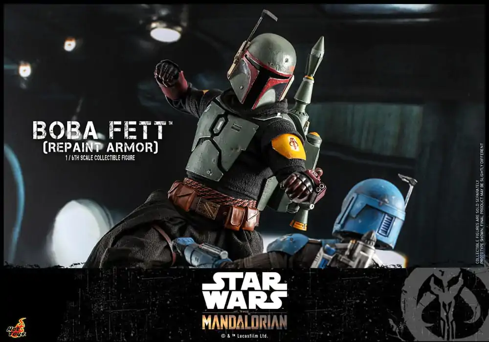 Star Wars: The Mandalorian Akční figurka 1/6 Boba Fett Repaint Armor Special Edition 30 cm fotografii produktu