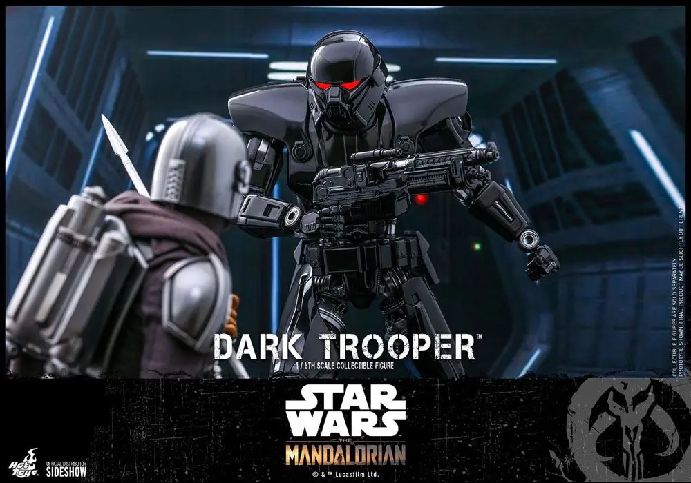 Star Wars The Mandalorian akční figurka 1/6 Dark Trooper 32 cm fotografii produktu