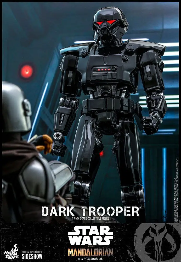 Star Wars The Mandalorian akční figurka 1/6 Dark Trooper 32 cm fotografii produktu