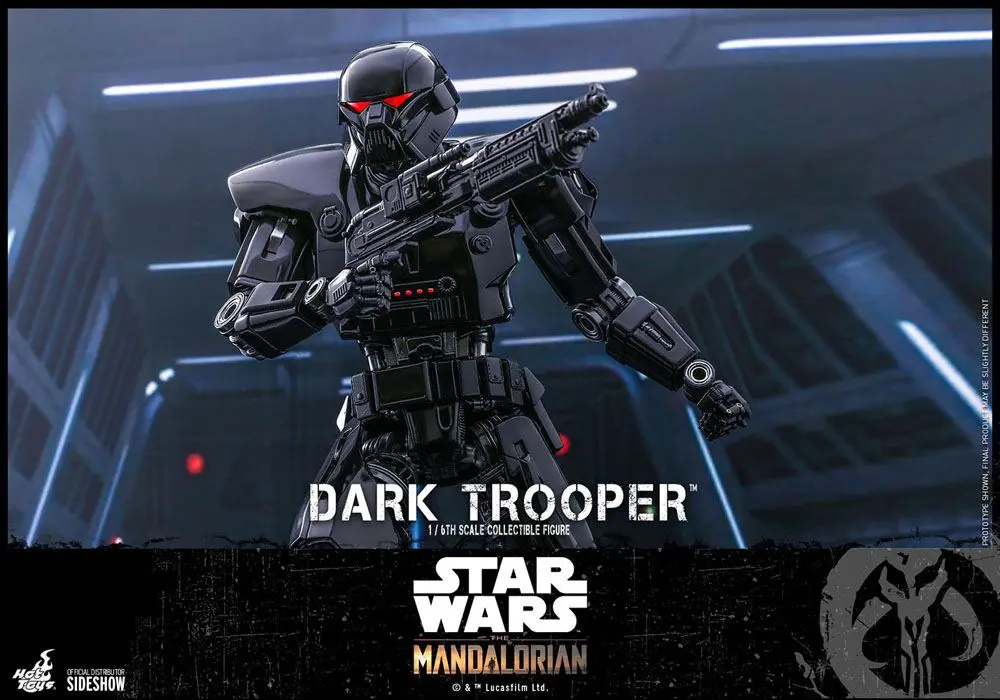 Star Wars The Mandalorian akční figurka 1/6 Dark Trooper 32 cm fotografii produktu