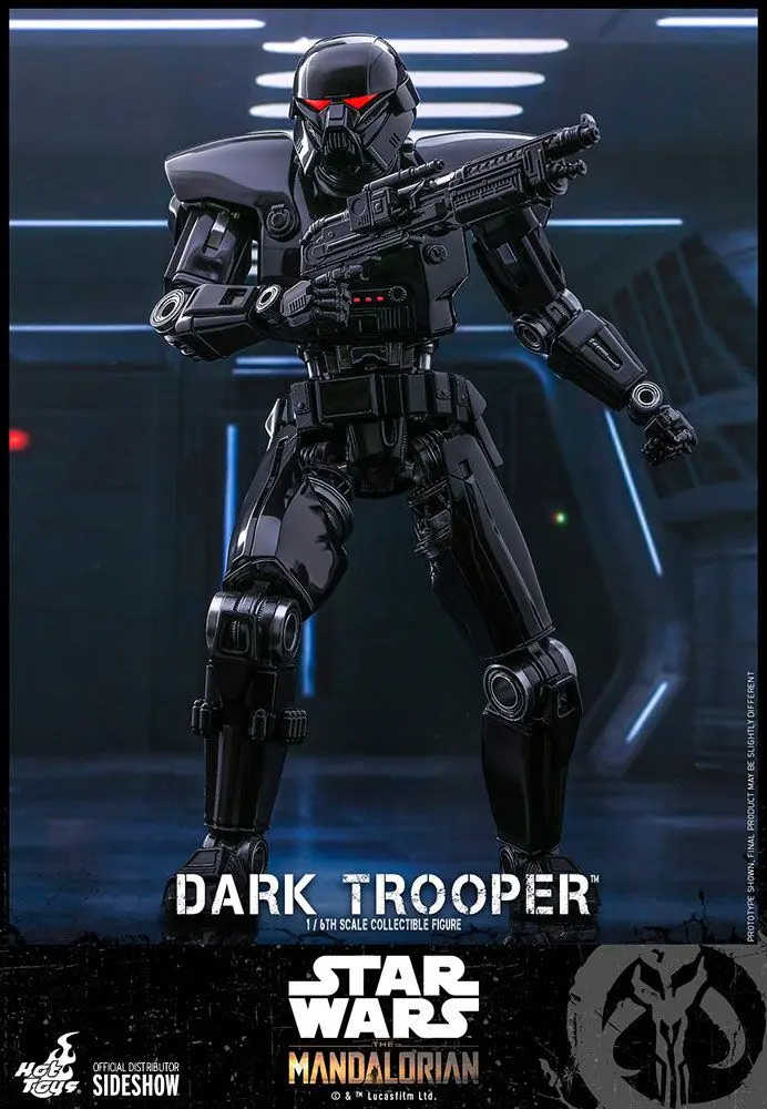 Star Wars The Mandalorian akční figurka 1/6 Dark Trooper 32 cm fotografii produktu