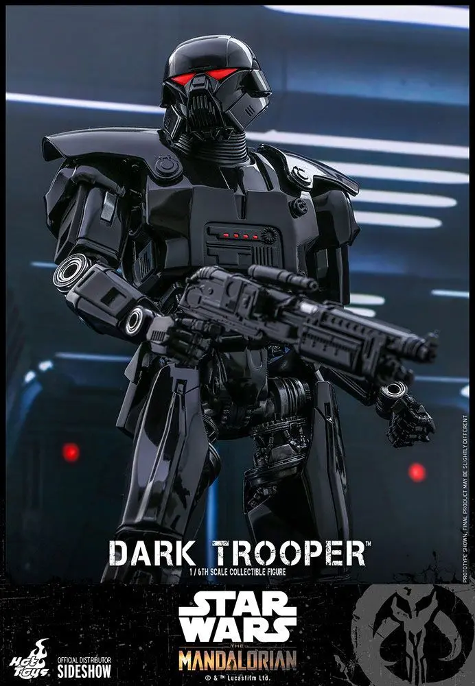 Star Wars The Mandalorian akční figurka 1/6 Dark Trooper 32 cm fotografii produktu