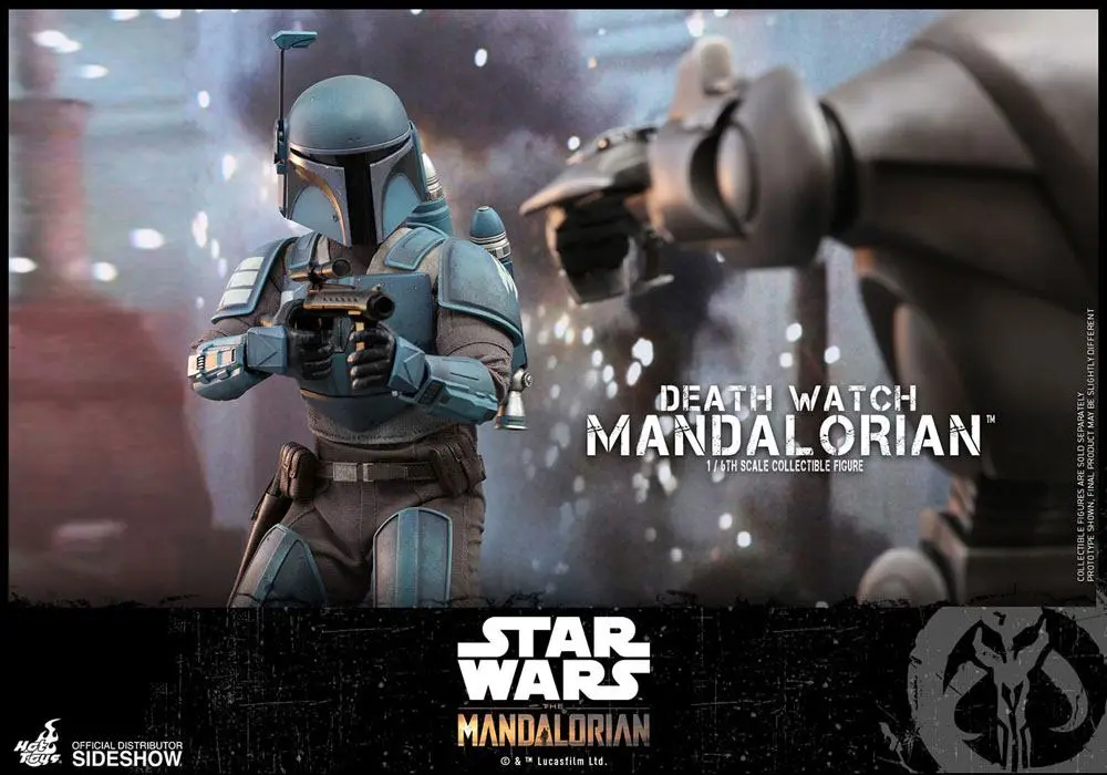 Star Wars The Mandalorian Akční figurka 1/6 Death Watch Mandalorian 30 cm fotografii produktu