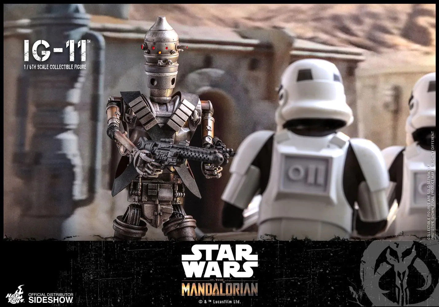 Star Wars The Mandalorian akční figurka 1/6 IG-11 36 cm fotografii produktu