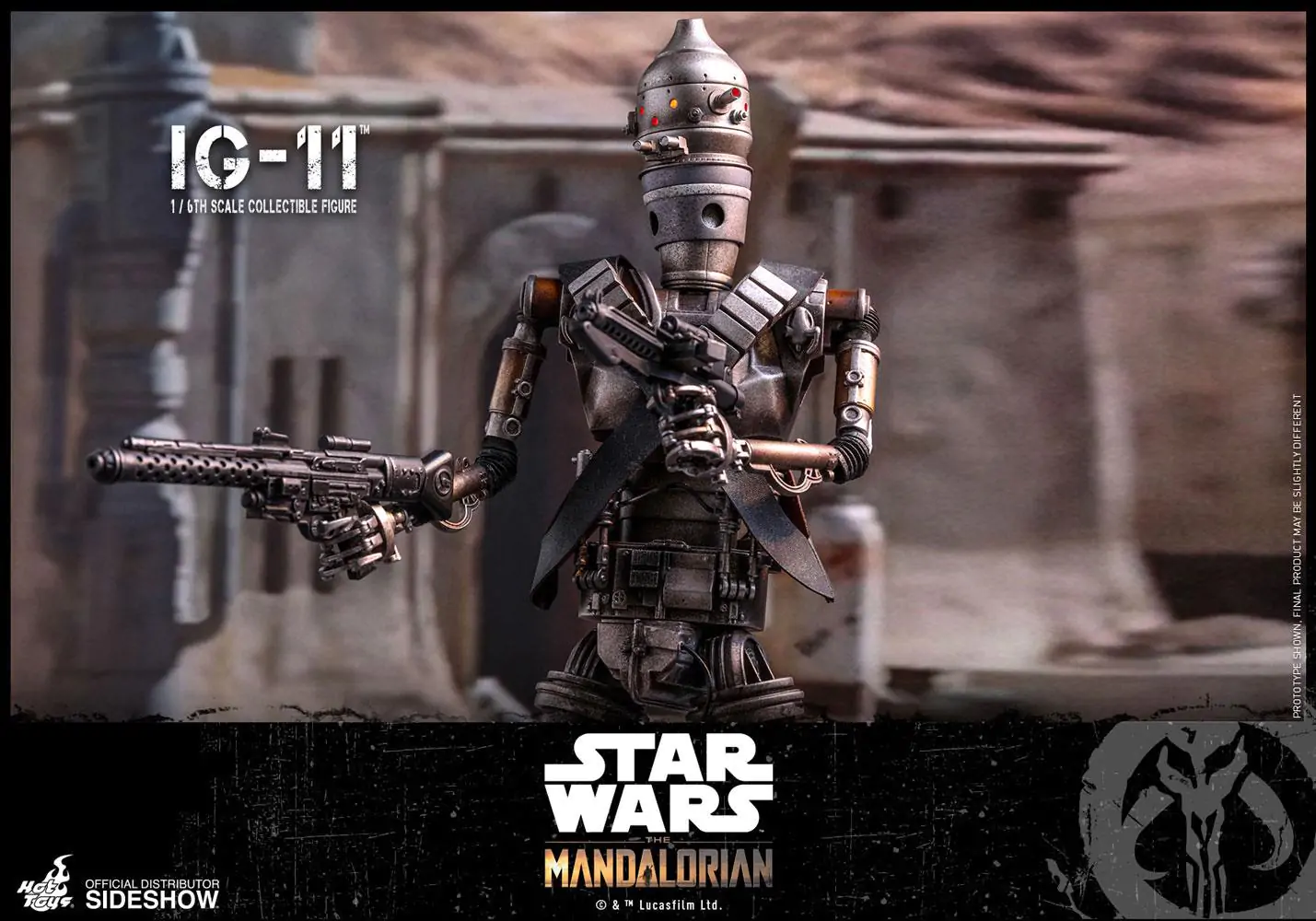 Star Wars The Mandalorian akční figurka 1/6 IG-11 36 cm fotografii produktu