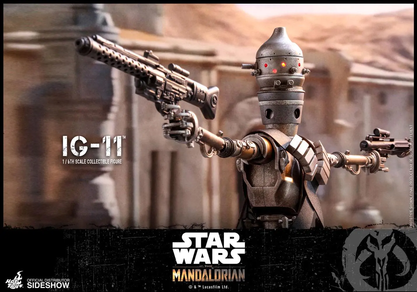 Star Wars The Mandalorian akční figurka 1/6 IG-11 36 cm fotografii produktu