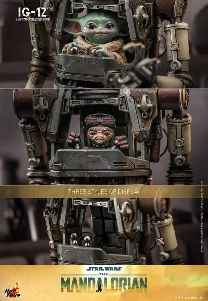 Star Wars: The Mandalorian Akční figurka 1/6 IG-12 36 cm fotografii produktu