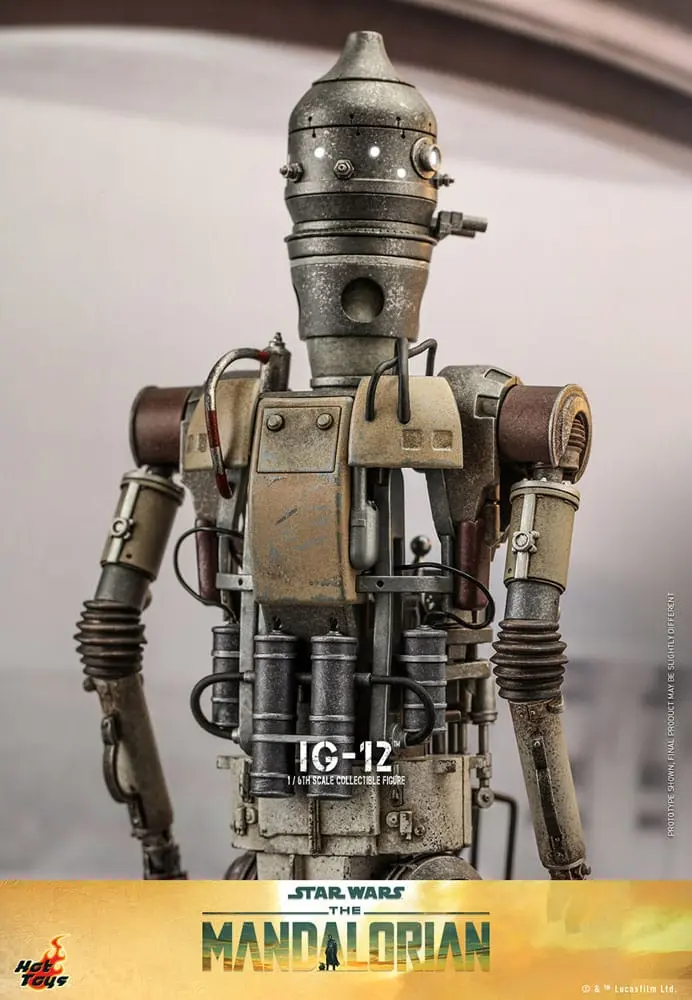 Star Wars: The Mandalorian Akční figurka 1/6 IG-12 36 cm fotografii produktu