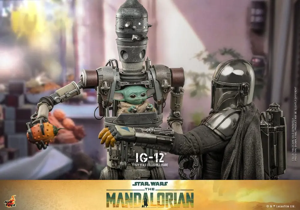 Star Wars: The Mandalorian Akční figurka 1/6 IG-12 36 cm fotografii produktu