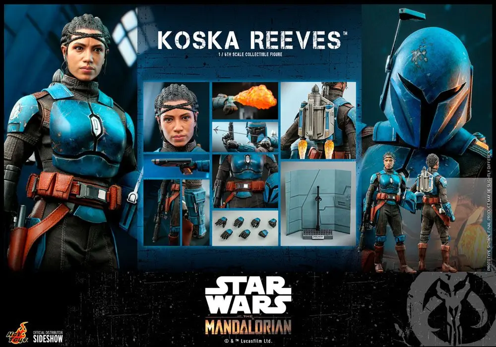Star Wars The Mandalorian akční figurka 1/6 Koska Reeves 28 cm fotografii produktu