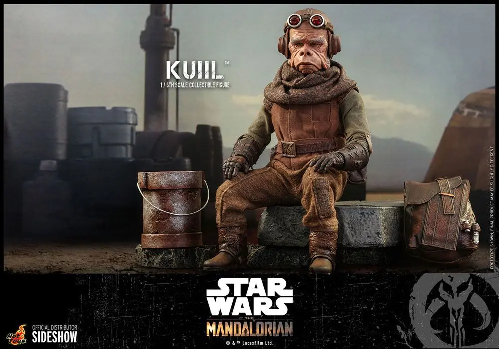 Star Wars The Mandalorian akční figurka 1/6 Kuiil 25 cm fotografii produktu