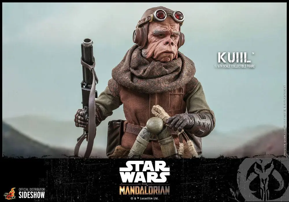 Star Wars The Mandalorian akční figurka 1/6 Kuiil 25 cm fotografii produktu