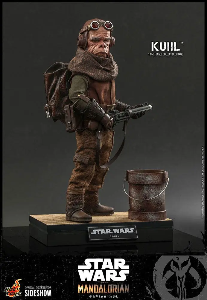 Star Wars The Mandalorian akční figurka 1/6 Kuiil 25 cm fotografii produktu