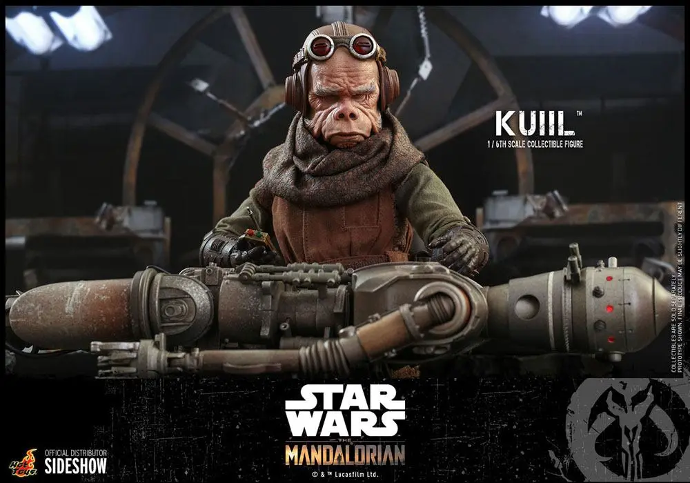 Star Wars The Mandalorian akční figurka 1/6 Kuiil 25 cm fotografii produktu