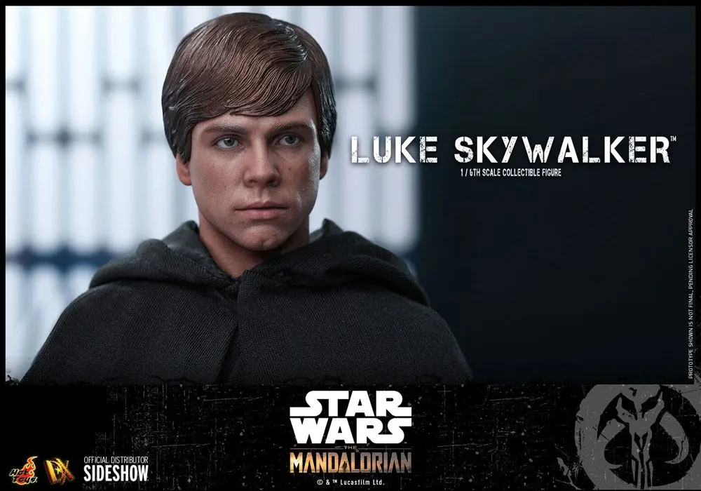 Star Wars The Mandalorian Akční figurka 1/6 Luke Skywalker 30 cm fotografii produktu