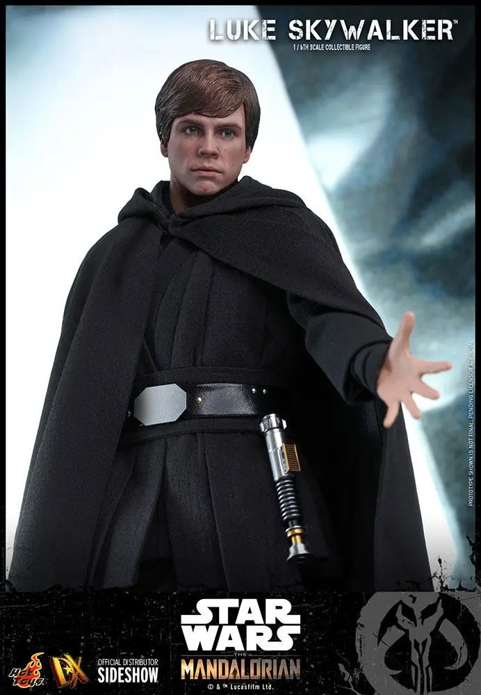 Star Wars The Mandalorian Akční figurka 1/6 Luke Skywalker 30 cm fotografii produktu