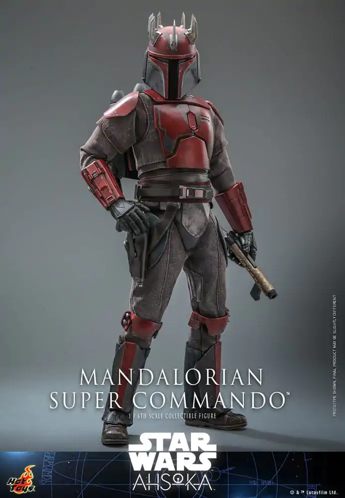 Star Wars: The Mandalorian Akční figurka 1/6 Mandalorian Super Commando 31 cm fotografii produktu