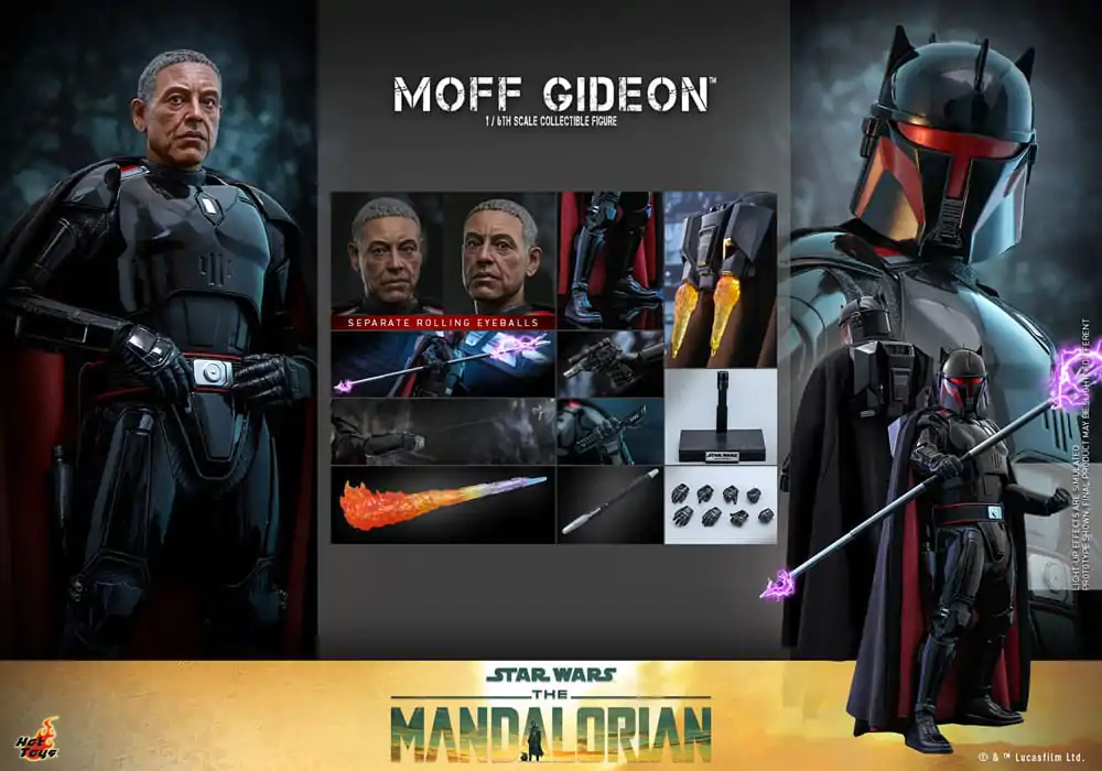 Star Wars: The Mandalorian Akční figurka 1/6 Moff Gideon 29 cm fotografii produktu
