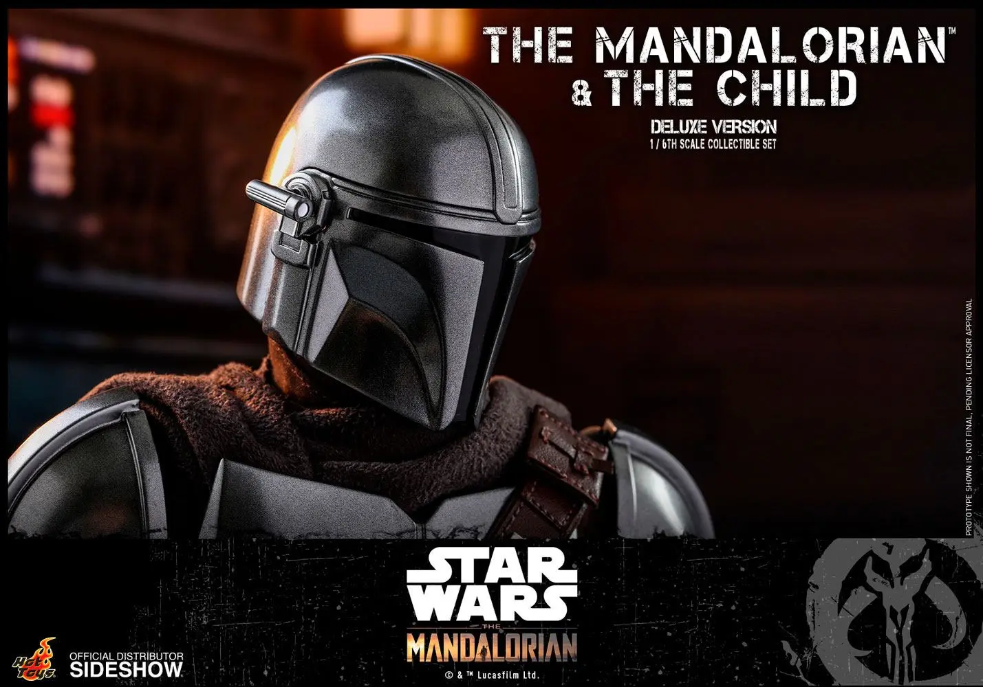 Star Wars The Mandalorian Akční figurky 2-Pack 1/6 The Mandalorian & The Child Deluxe 30 cm fotografii produktu