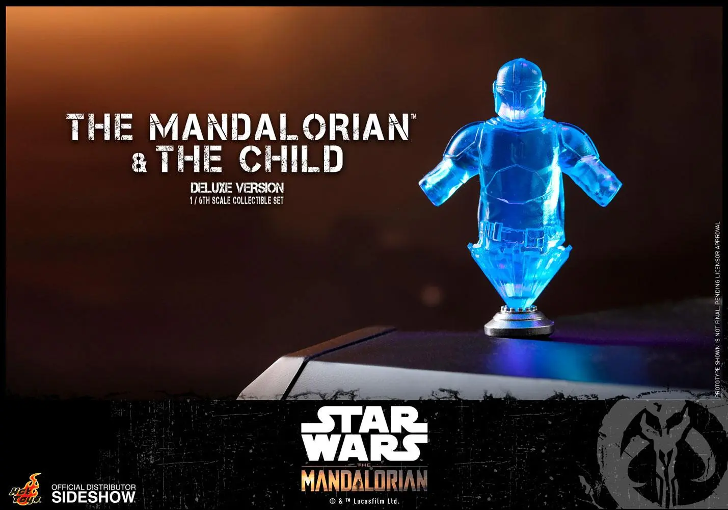 Star Wars The Mandalorian Akční figurky 2-Pack 1/6 The Mandalorian & The Child Deluxe 30 cm fotografii produktu