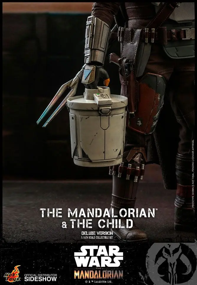 Star Wars The Mandalorian Akční figurky 2-Pack 1/6 The Mandalorian & The Child Deluxe 30 cm fotografii produktu