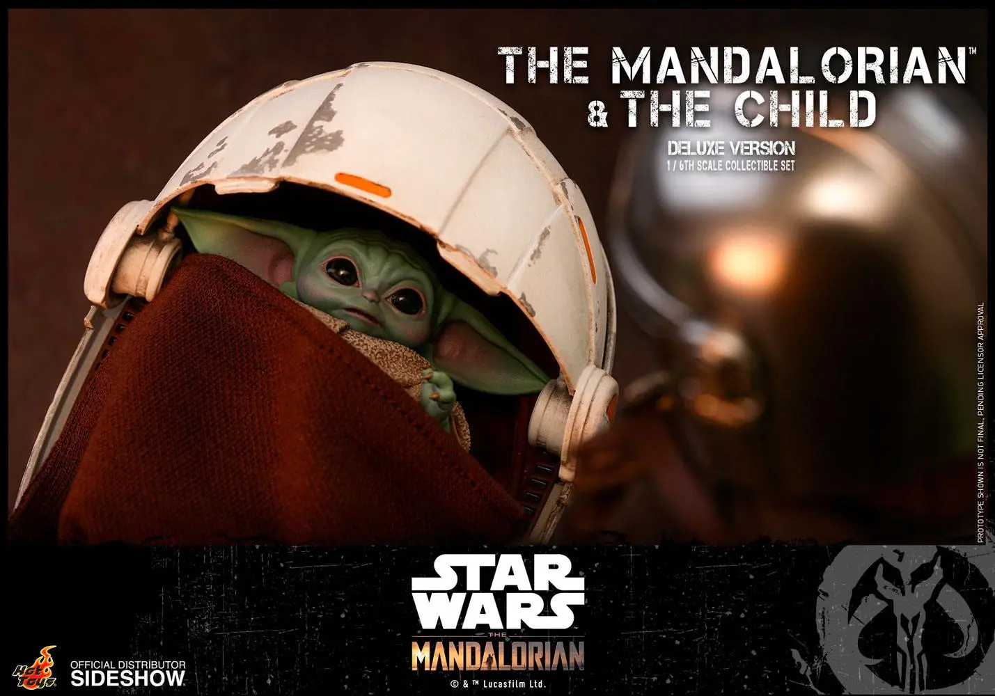 Star Wars The Mandalorian Akční figurky 2-Pack 1/6 The Mandalorian & The Child Deluxe 30 cm fotografii produktu