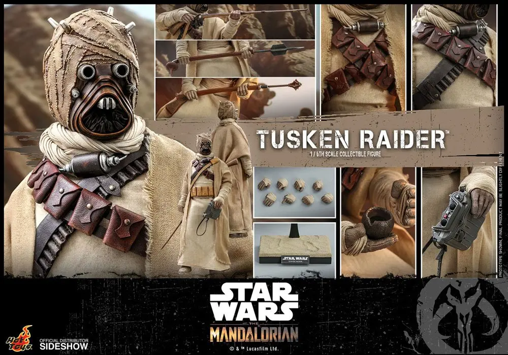 Star Wars The Mandalorian akční figurka 1/6 Tusken Raider 31 cm fotografii produktu