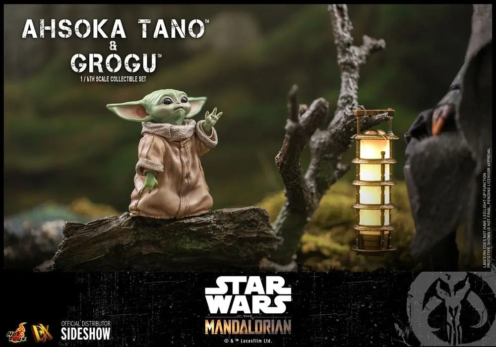 Star Wars The Mandalorian Akční figurka 2-Pack 1/6 Ahsoka Tano & Grogu 29 cm fotografii produktu