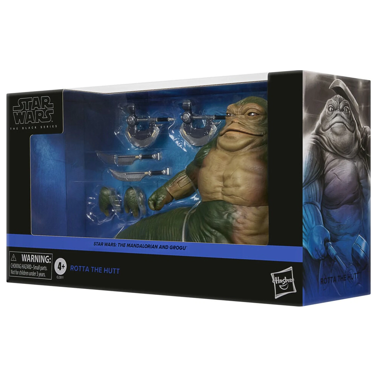 Star Wars The Mandalorian a Grog Rotta The Hutt figurka 16cm fotografii produktu