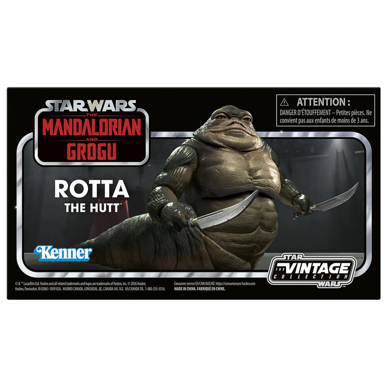 Star Wars The Mandalorian a Grog Rotta The Hutt figurka 9,5cm fotografii produktu
