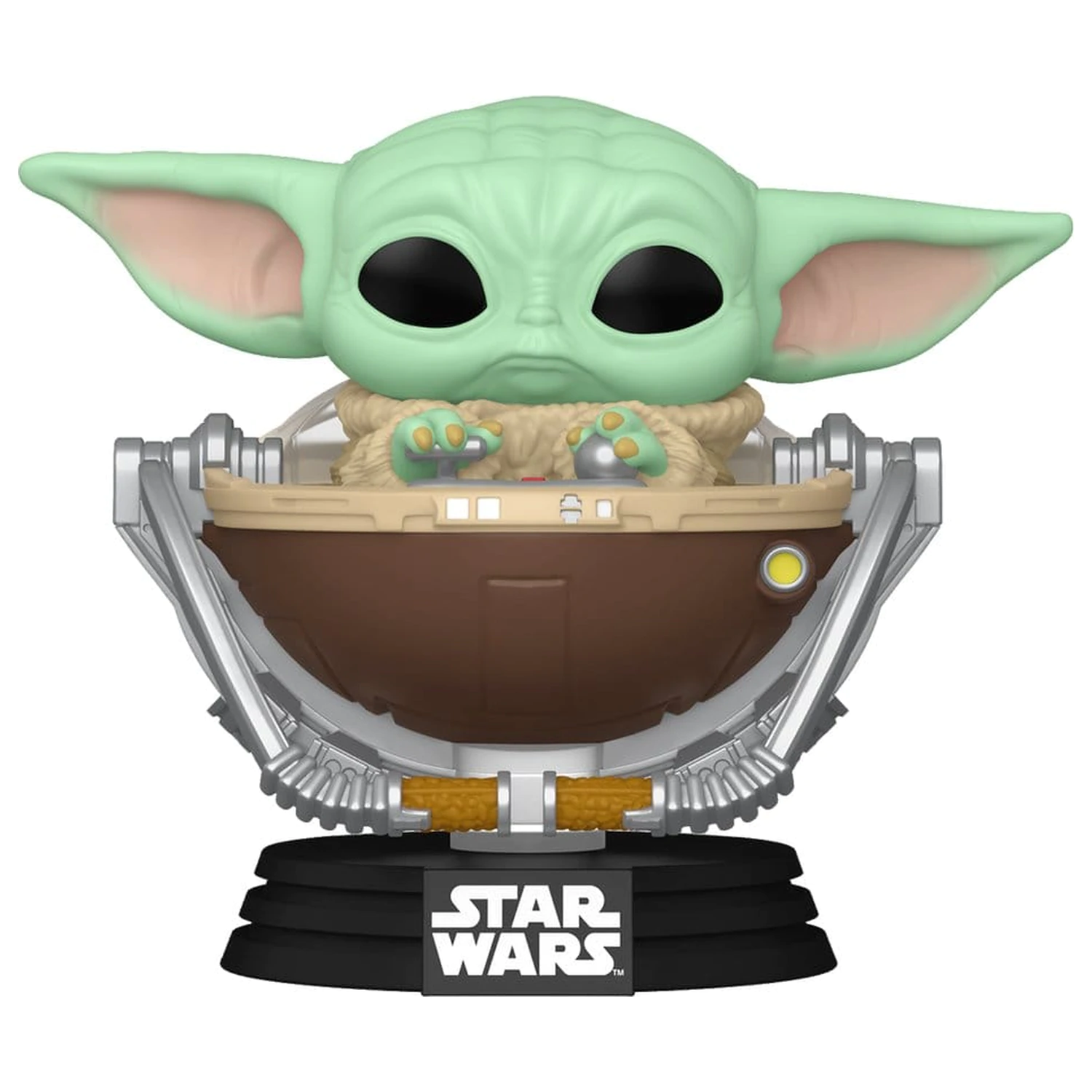 Star Wars: The Mandalorian and Grogu Funko POP! Vinylová Bobblehead figurka Grogu v kočárku 9 cm fotografii produktu