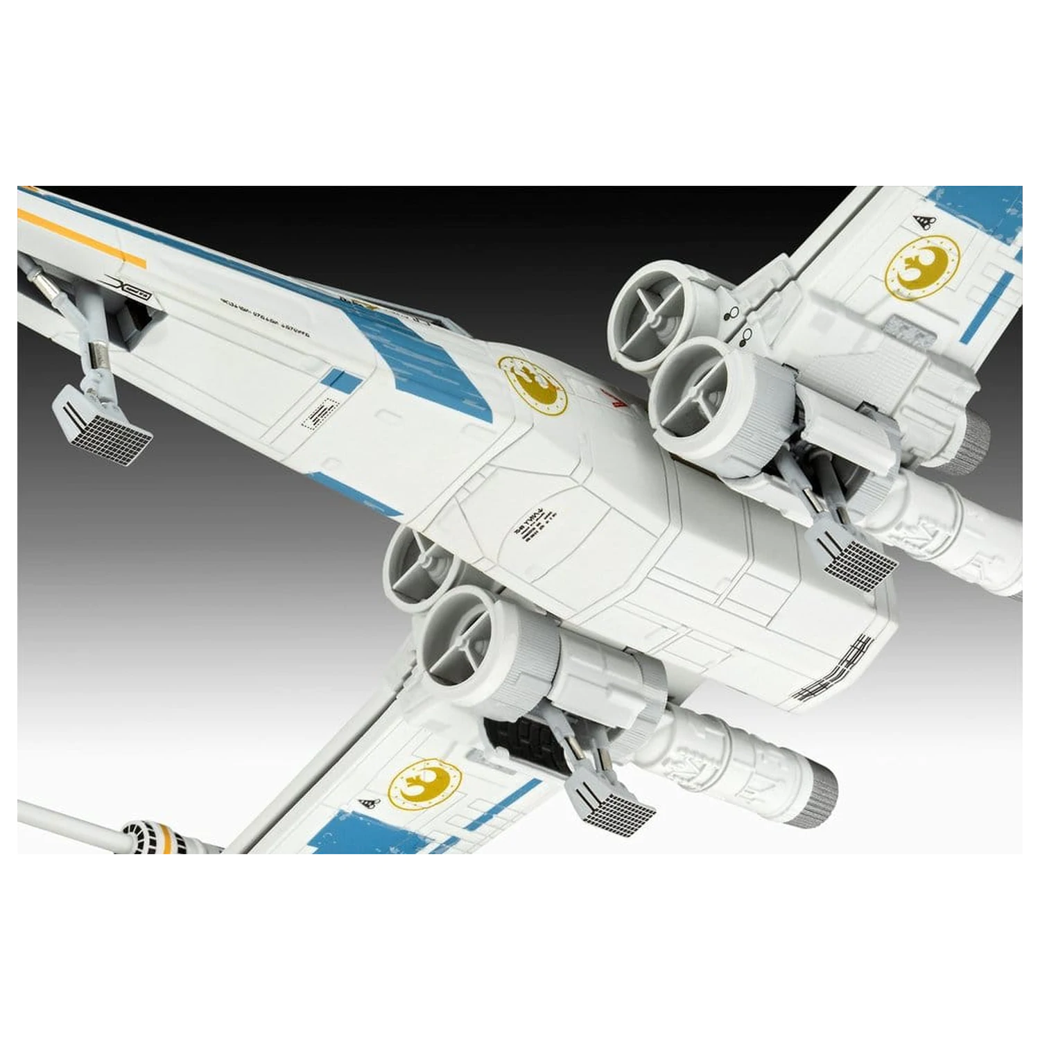Star Wars The Mandalorian and Grogu Revell modelovací sada 1/57 New Republic X-Wing Fighter 22 cm fotografii produktu